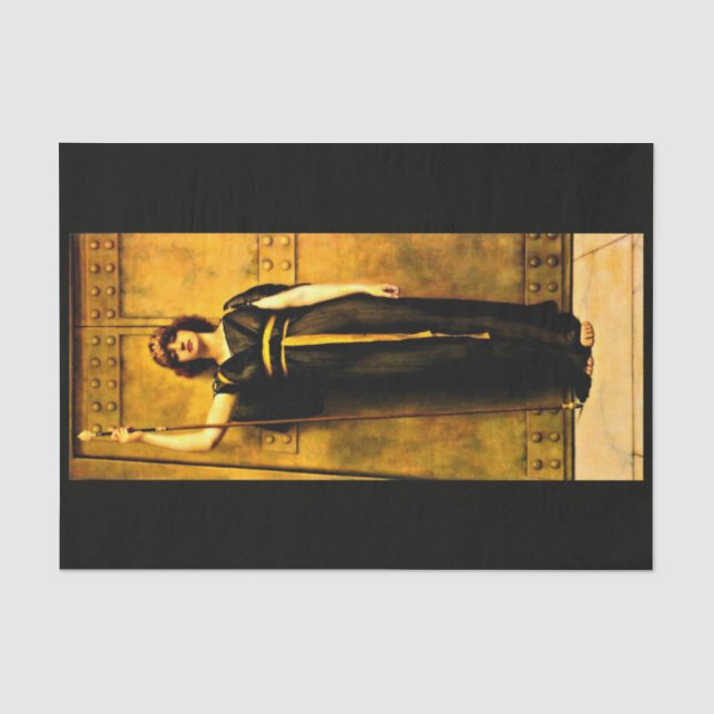 Papier Mousseline Papier de découpage 10"x15" - John William Godward (Recto)