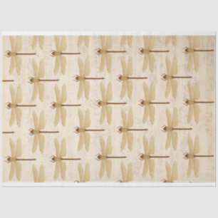 Papier Mousseline Papier de découpage de meubles de libellules