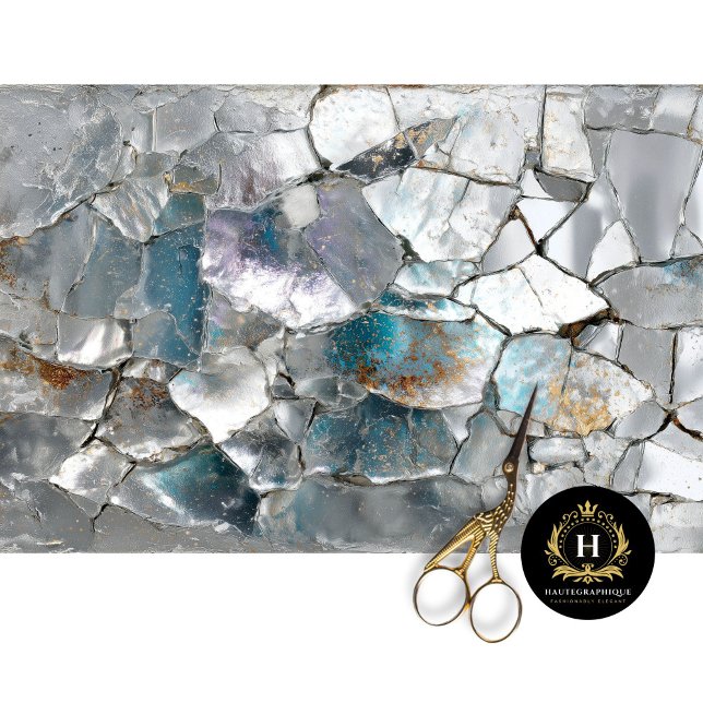 Papier Mousseline Papier de découpage miroir à l'échelle de dragon r (Créateur téléchargé)