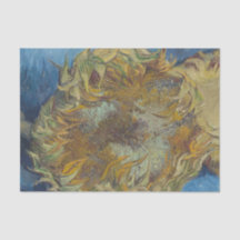 Papier de découpage Sunflowers Van Gough