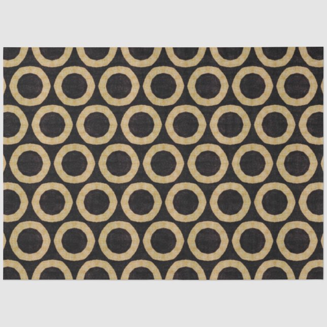 Papier Mousseline Papier de découpage textile africain (Recto)