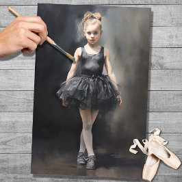 Papier Mousseline Papier de découpage Young Ballerina 2