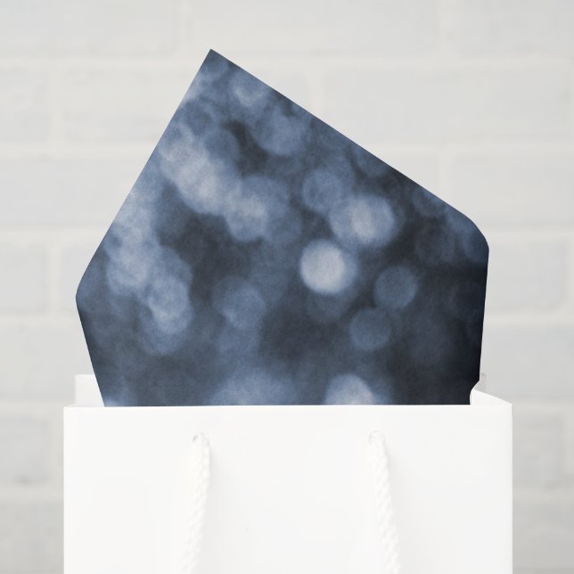 Papier Mousseline Papier de fond bleu Abstrait (Sac cadeau)