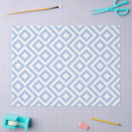 Papier Mousseline Papier de fond bleu clair et blanc