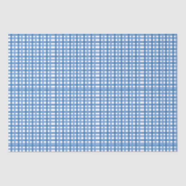 Papier Mousseline Papier de fond bleu plat de base (Recto)