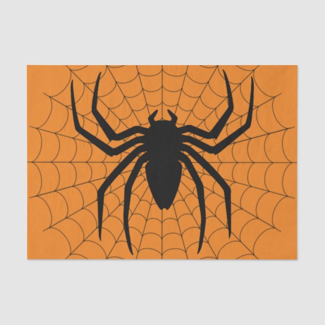 Papier Mousseline Papier de fond d'oignon d'Halloween (Recto)