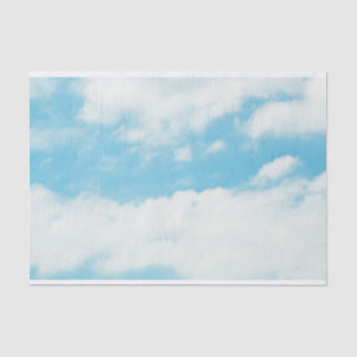 Papier Mousseline Papier de fond nuages