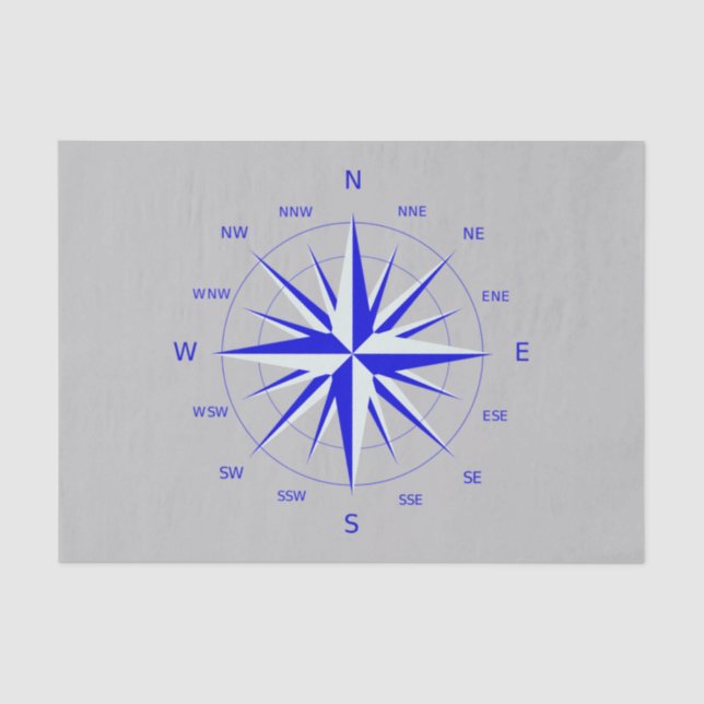 Papier Mousseline Papier de fond Rose Compass (Recto)