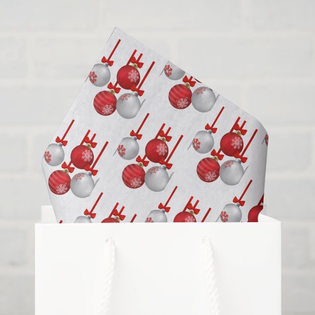 Papier Mousseline Papier de Noël (Sac cadeau)