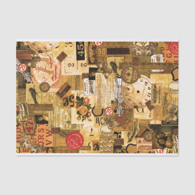 Papier Mousseline Papier de papier de collection d'objets d'art Ephe (Recto)