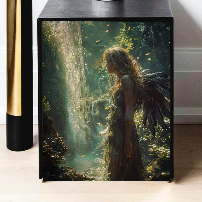 Papier Mousseline Papier de papier de découpage de fées vertes (Créateur téléchargé)