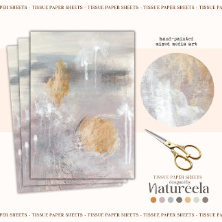 Papier Mousseline Papier de papier de découpage gris Abstrait Motif