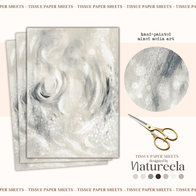 Papier Mousseline Papier de papier de découpage Motif Abstrait moder (Créateur téléchargé)