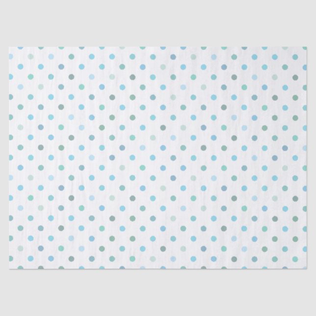 Papier Mousseline Papier de papier de fond de polka (Recto)