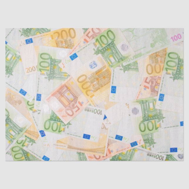 Papier Mousseline papier de papier de papier de monnaie euro (Recto)