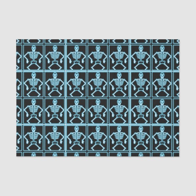 Papier Mousseline Papier de papier de tissu bleu électrique (Recto)