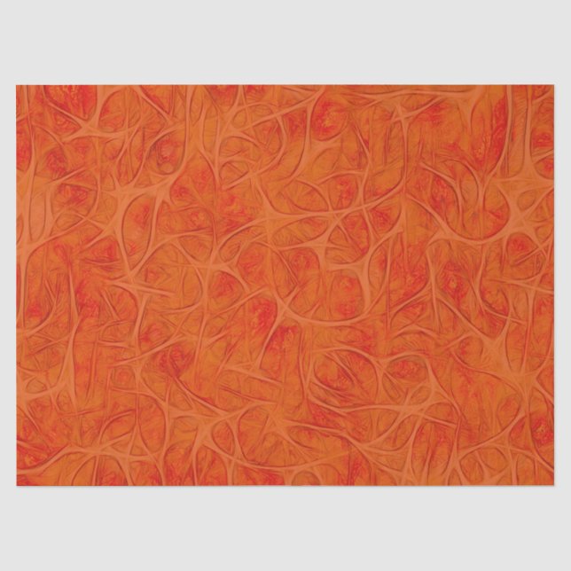 Papier Mousseline papier de papier de tissu de boue orange (Recto)