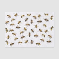 Papier de papier de tissus réaliste pour abeilles 