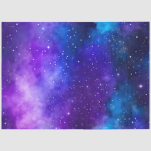 Papier Mousseline Papier de papier papier de fond en galaxie coloré