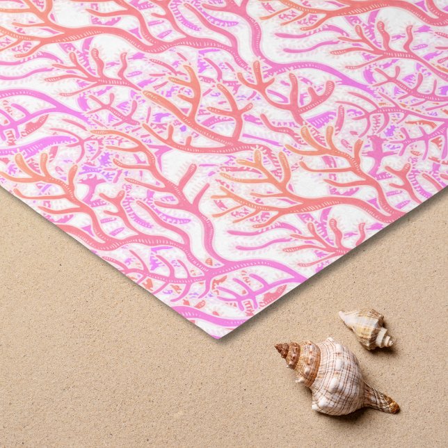 Papier Mousseline Papier de papier tissu rose vibre pour récif de co (Coral Reef Tissue Paper)