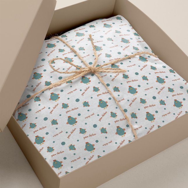 Papier Mousseline Papier de papier tôle turquoise et rouille (Créateur téléchargé)