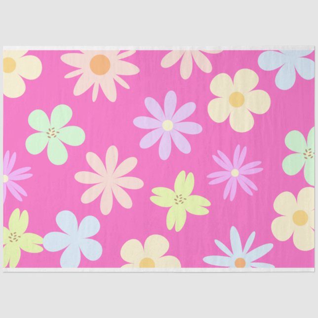 Papier Mousseline Papier de poche à énergie de fleur (Recto)