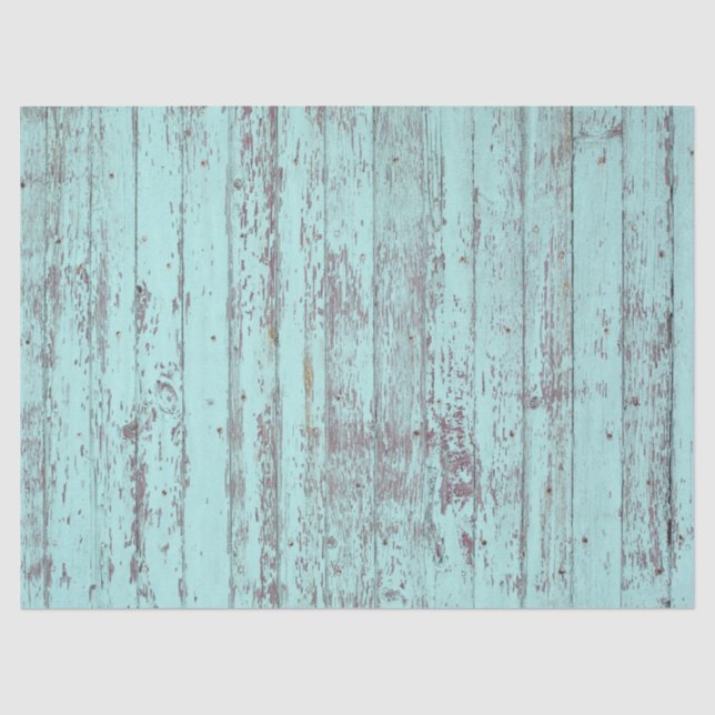 Papier Mousseline papier de tissu aqua (Recto)