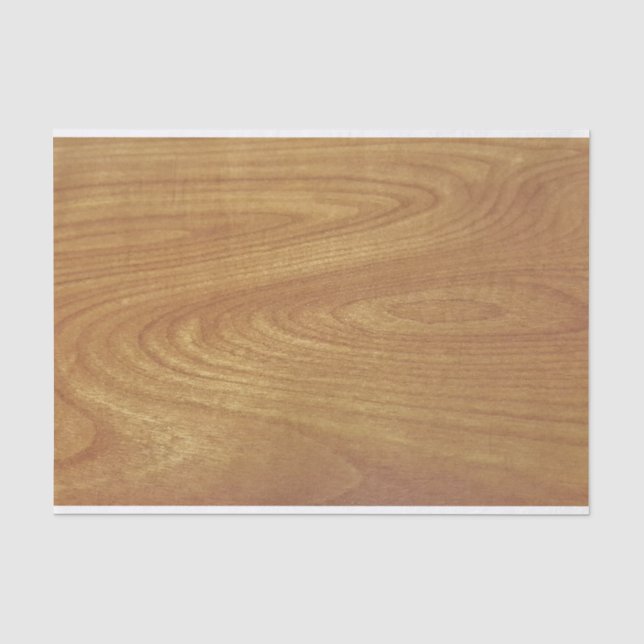 Papier Mousseline Papier de tissu de bois clair (Recto)