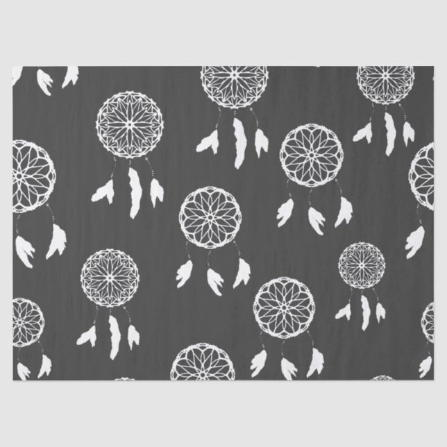 Papier Mousseline papier de tissu de dreamcatcher (Recto)