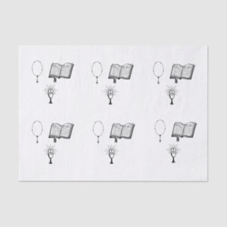 Papier Mousseline Papier de tissu de la Sainte Communion