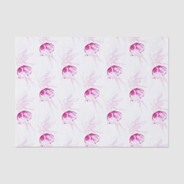 Papier Mousseline Papier de tissu de prunes de sucre (Recto)