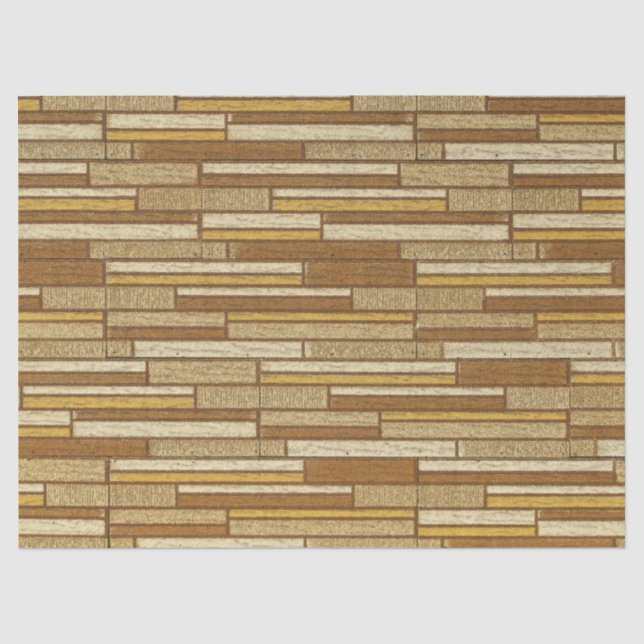 Papier Mousseline papier de tissu de tuiles rustiques (Recto)