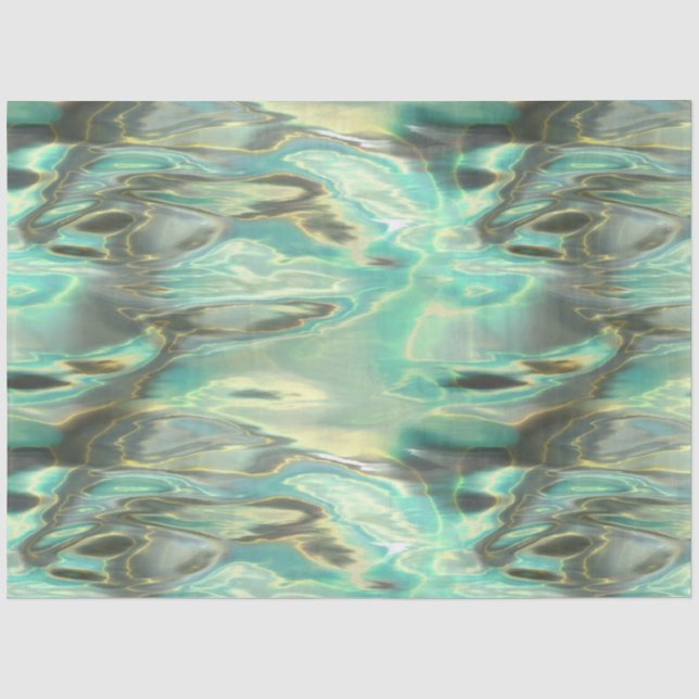 Papier Mousseline papier de tissu d'eau mystique (Recto)