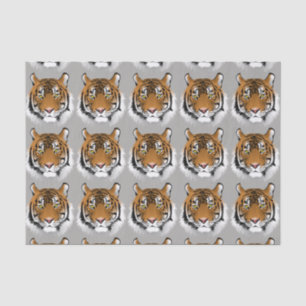 Papier Mousseline Papier de tissu facial tigre