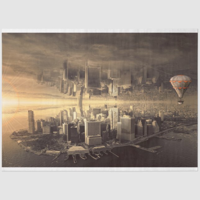 Papier Mousseline papier de tissu parallèle (Recto)