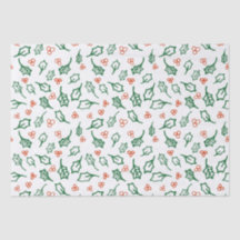 Papier de tissu sacré de Noël