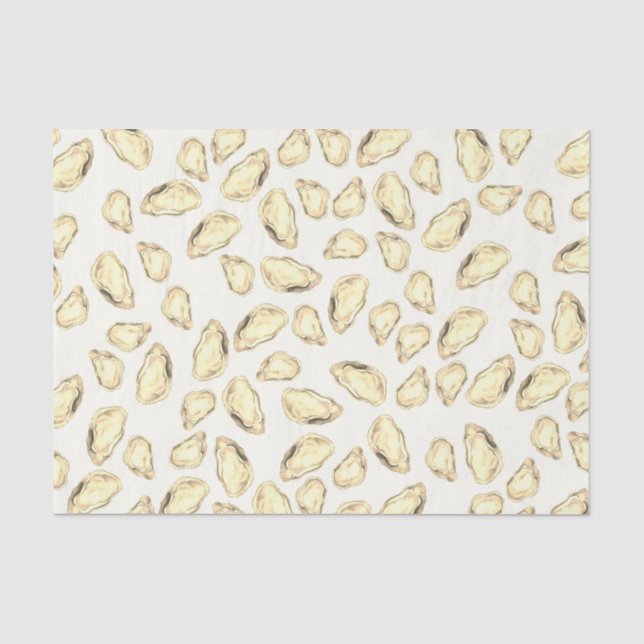 Papier Mousseline Papier de tissus à huîtres d'or 15 x 20 - OR (Recto)