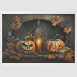 Papier Mousseline Papier de tissus - Automne et Halloween