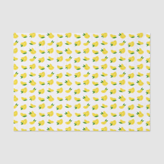 Papier Mousseline Papier de tissus de citron à la fine pointe (Recto)