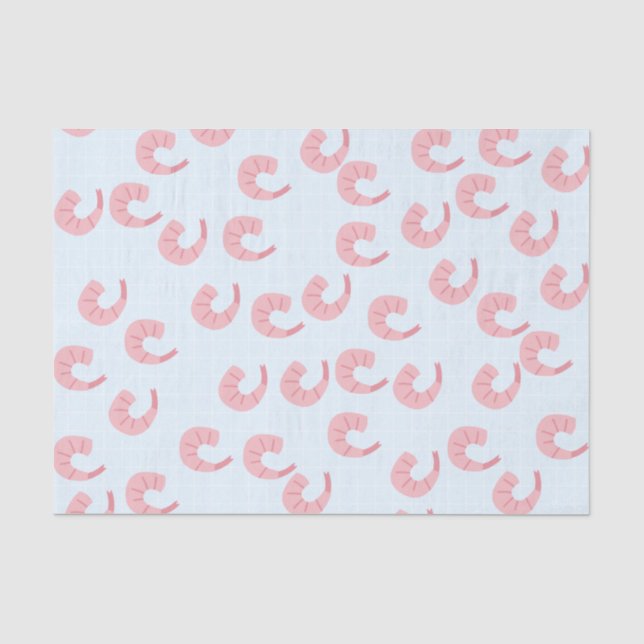 Papier Mousseline Papier de tissus de crevette fine (Recto)