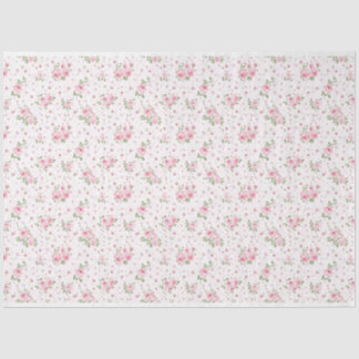 Papier Mousseline Papier de tissus floraux