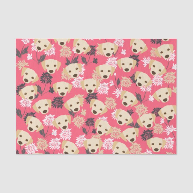 Papier Mousseline Papier de tissus Labrador (Recto)