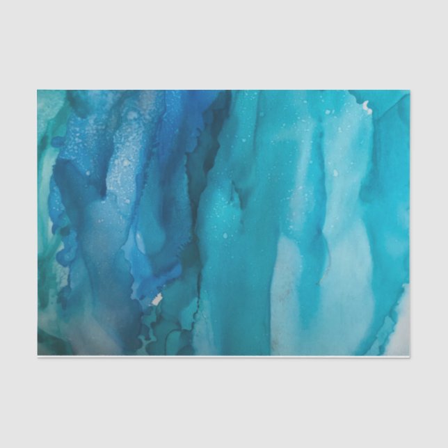 Papier Mousseline Papier de tissus Ocean Moods | Style #2 | Cadeaux (Recto)
