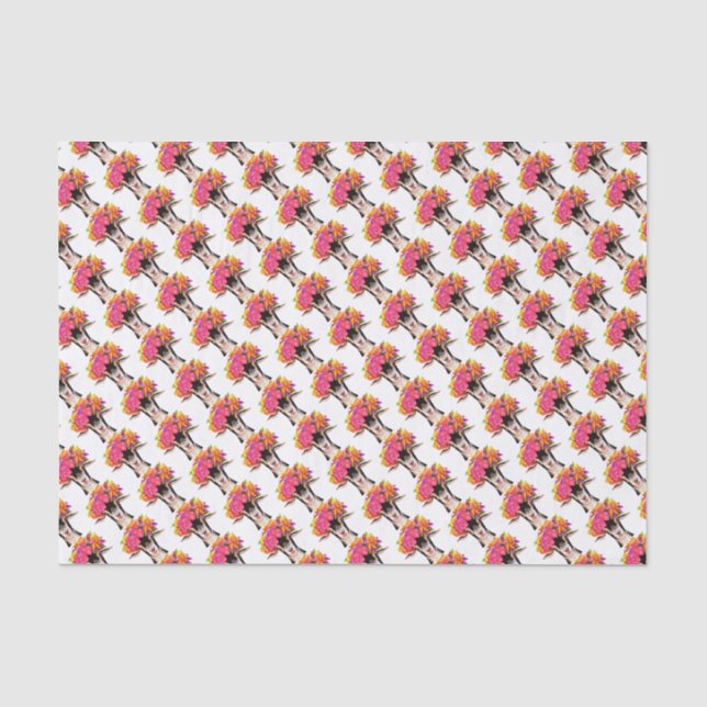 Papier Mousseline Papier de tissus - Posey the Goat (Recto)