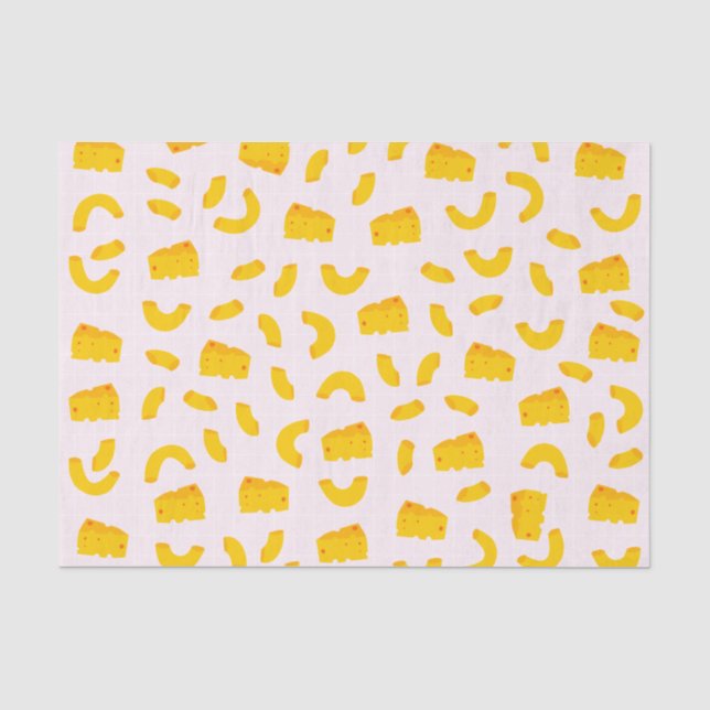 Papier Mousseline Papier de tissus pour Mac et fromage (Recto)
