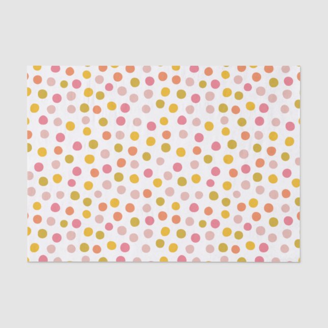 Papier Mousseline Papier d'emballage cadeau pour bébé fille (Recto)
