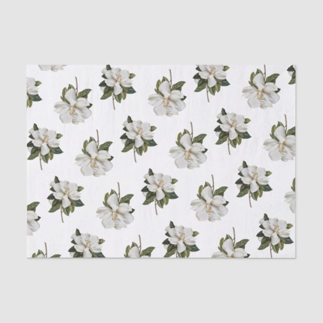 Papier Mousseline Papier mouchoir Magnolia (Recto)