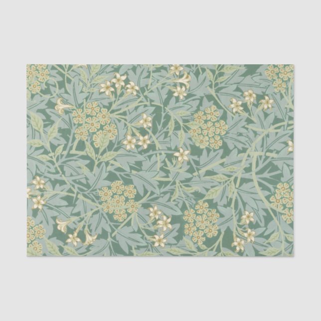 PAPIER MOUSSELINE PAPIER MOUSSELINE: WILLIAM MORRIS : JASMINE 1896 (Recto)