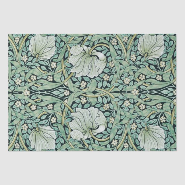 PAPIER MOUSSELINE PAPIER MOUSSELINE: WILLIAM MORRIS : PIMPERNEL (Recto)