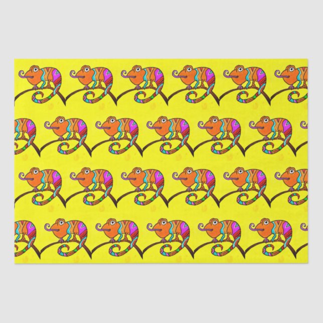 Papier Mousseline Papier papier Chameleon (Recto)